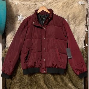 Forever 21 Jackets & Coats - Burgundy Maroon Puffer Jacket Forever 21 Jackets & Coats - Burgundy Maroon Puffer Jacket